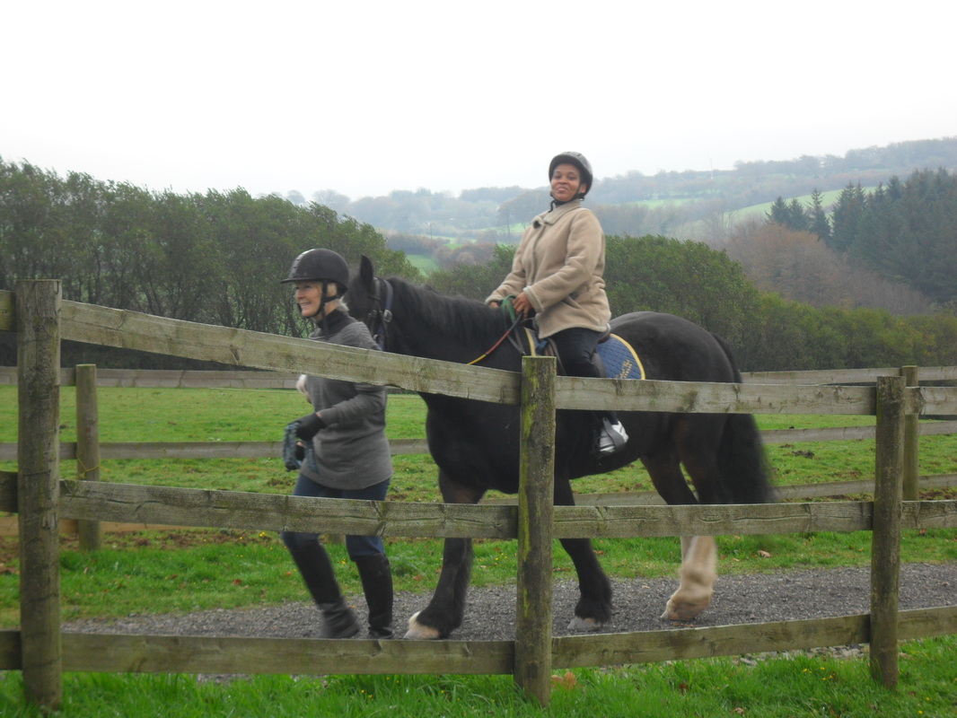 Calvert Trust horse-riding photo
